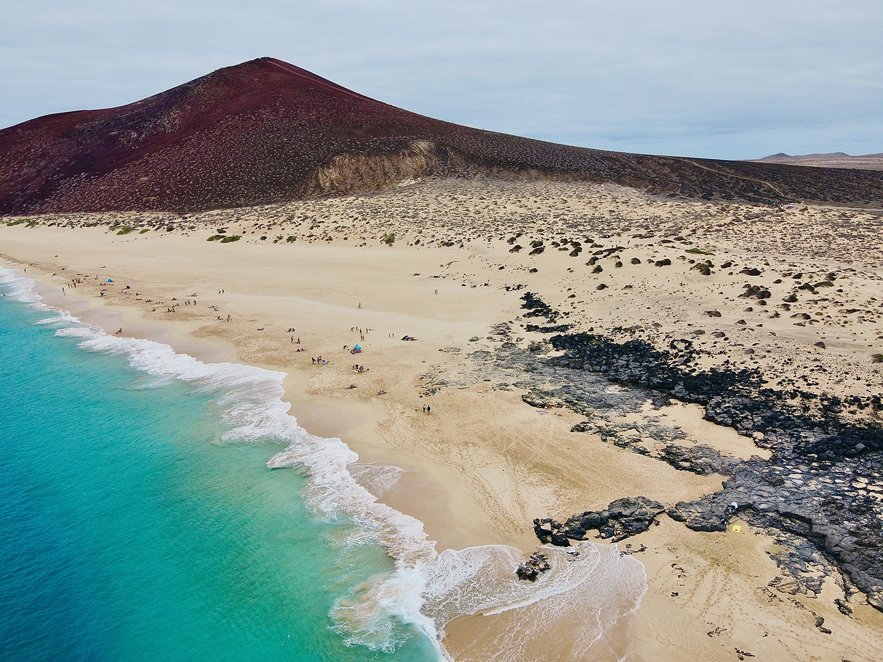 Isla La Graciosa_playa de las conchas